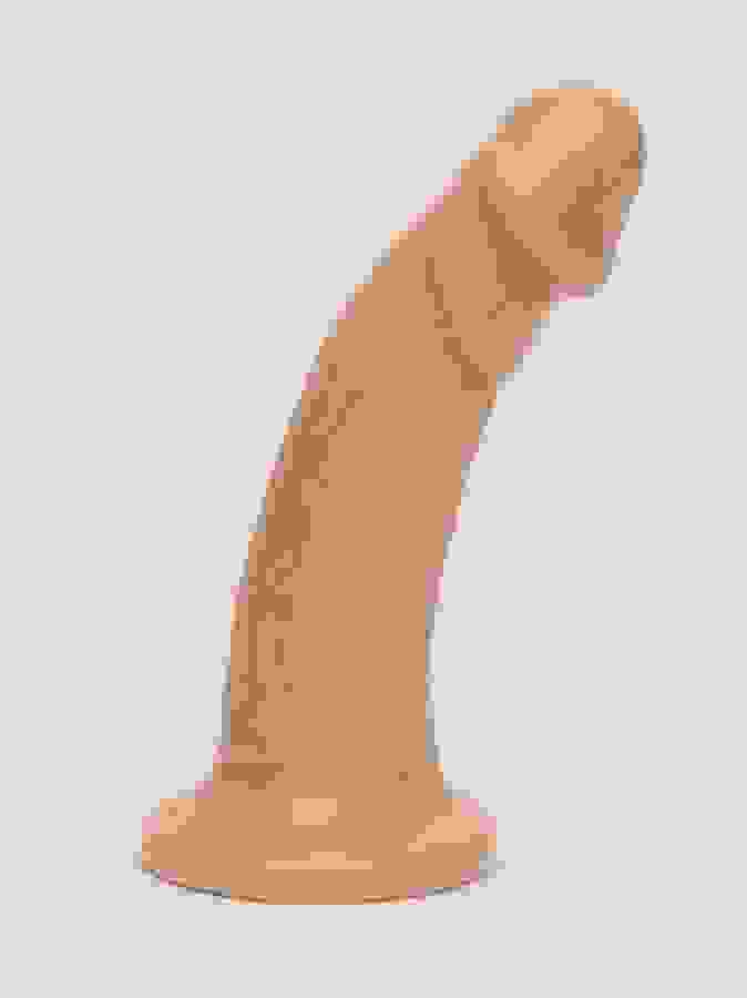 Vixen Mustang VixSkin Realistic Suction Cup Dildo 6.5 Inch, Flesh Tan, hi-res